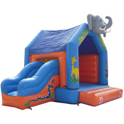 inflatable elephant bouncer combo